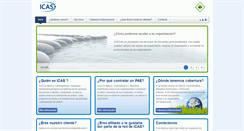 Desktop Screenshot of icasmexico.com.mx